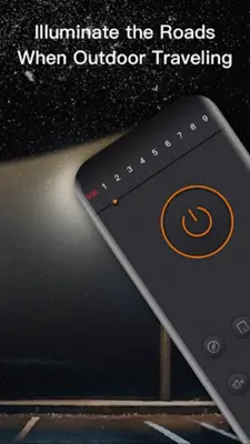 Flashlight android App screenshot 2