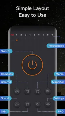 Flashlight android App screenshot 5